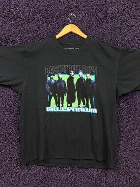 Backstreet Boys Into The Millennium Sphere Baggy T-Shirt L